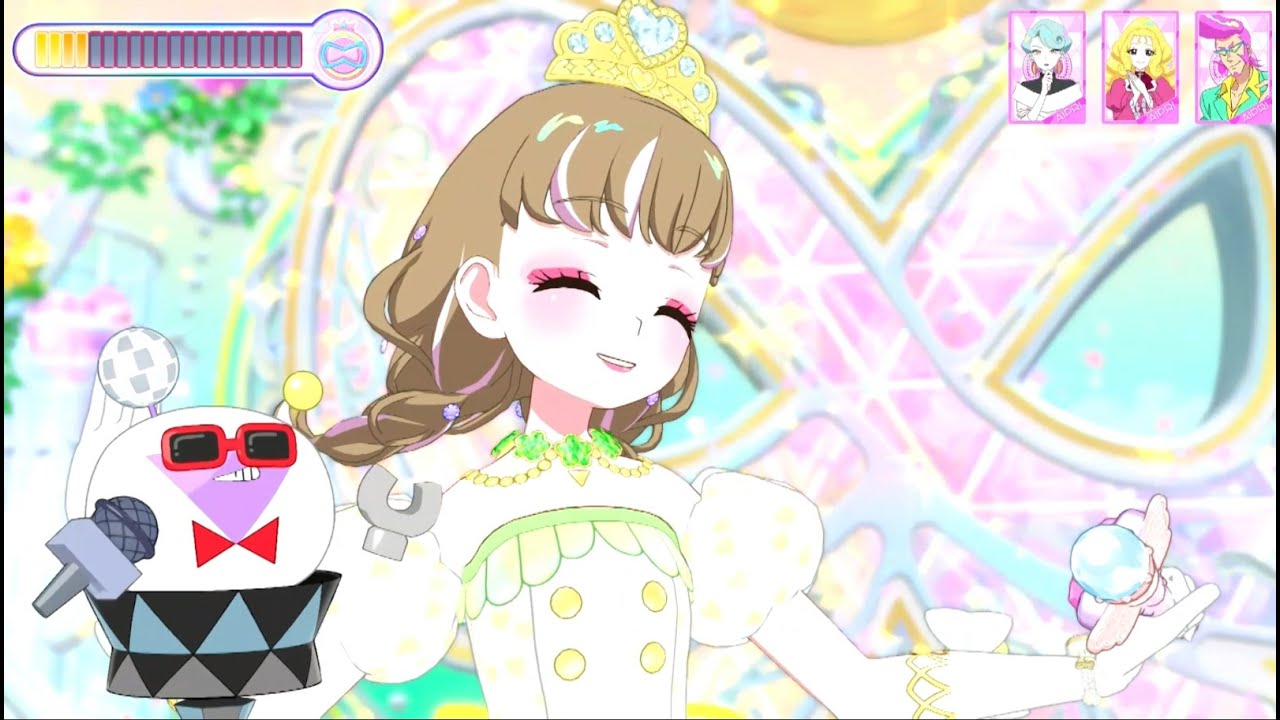 【アイプリ】フラワーマーチプリンセスバズリウムで「きらめきのうた」