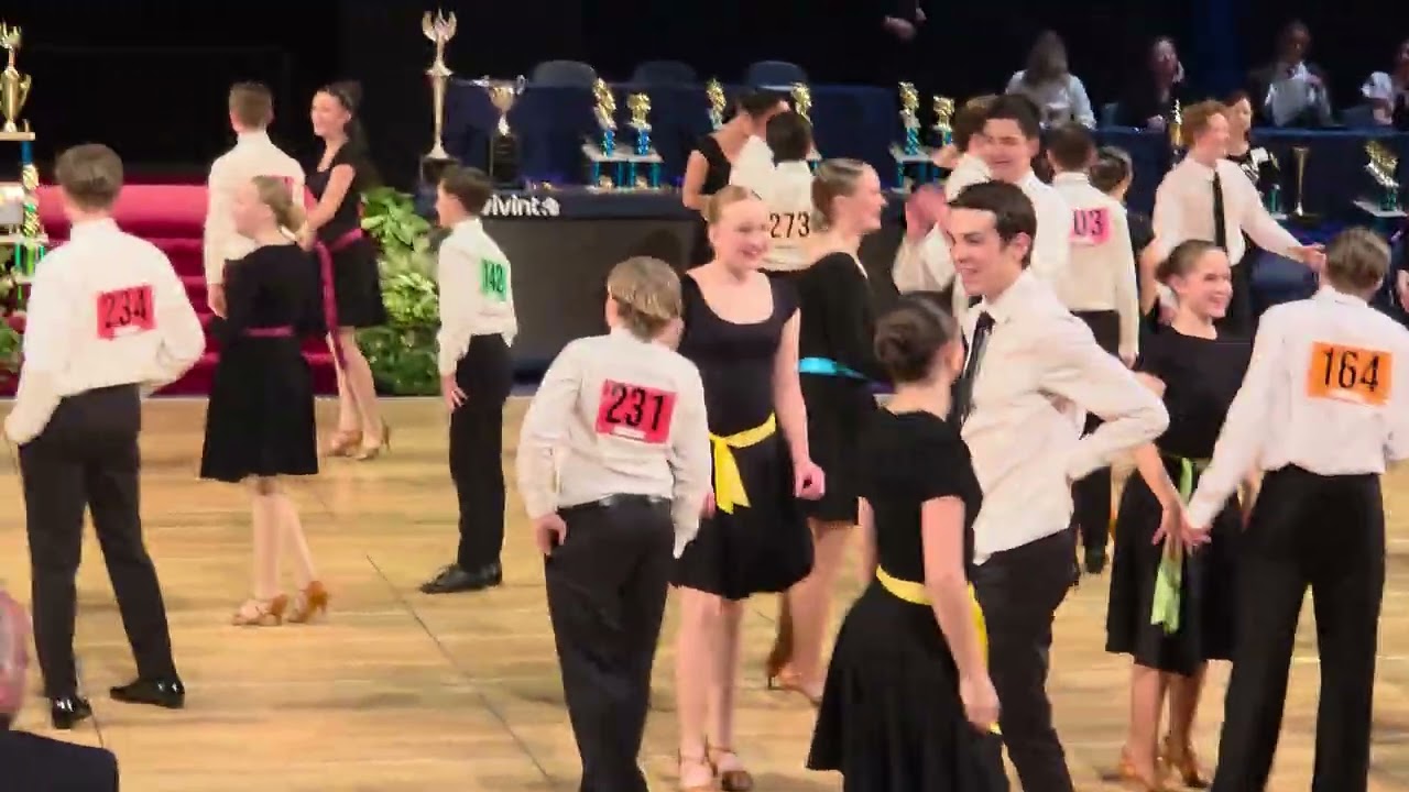 Junior High Ballroom Team Match  Competition at BYU🎊😄03-11-26