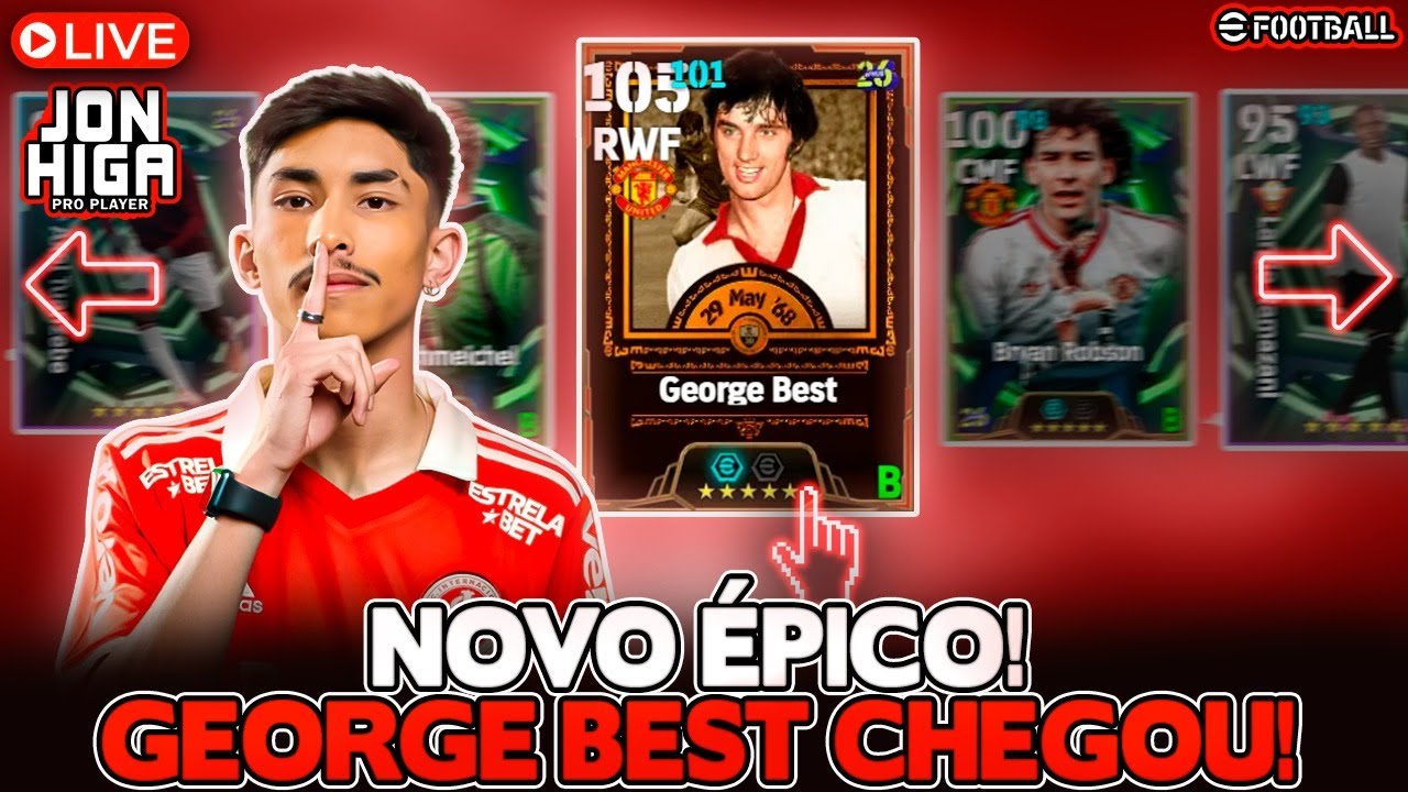 🔴 AO VIVO - GEORGE BEST CHEGOU! CONFERINDO AS NOVIDADES PÓS-ATUALIZAÇÃO