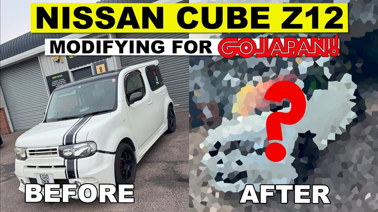Detail, Wrap & Tint My New Nissan Cube z12 for GO JAPAN 2025