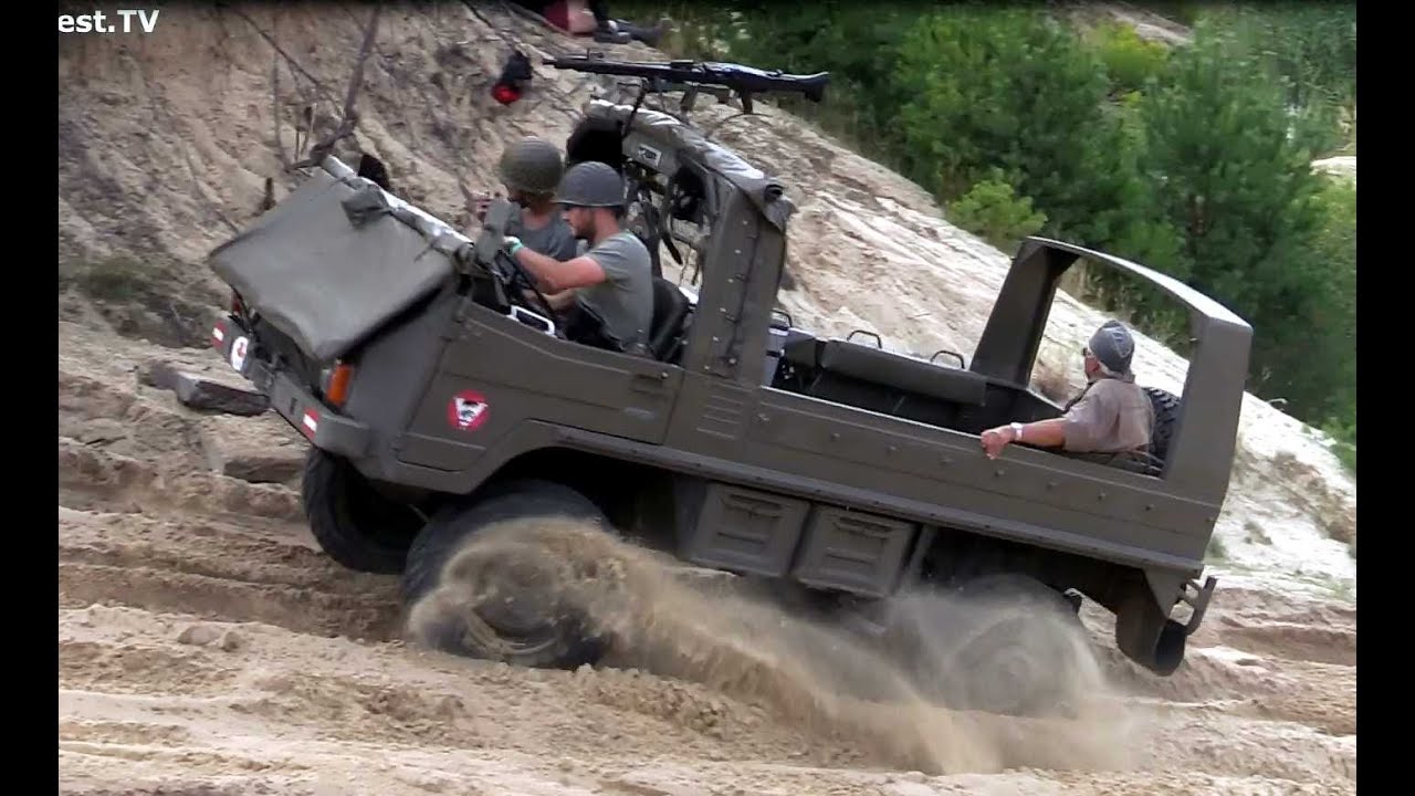 Perfect offroad - Army Pinzgauer Light Utility Vehicle 4x4