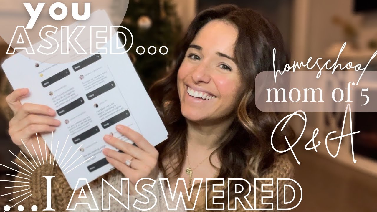 Homeschool mom Q&A | Finding my homeschool style, high school transcripts, and so much more!