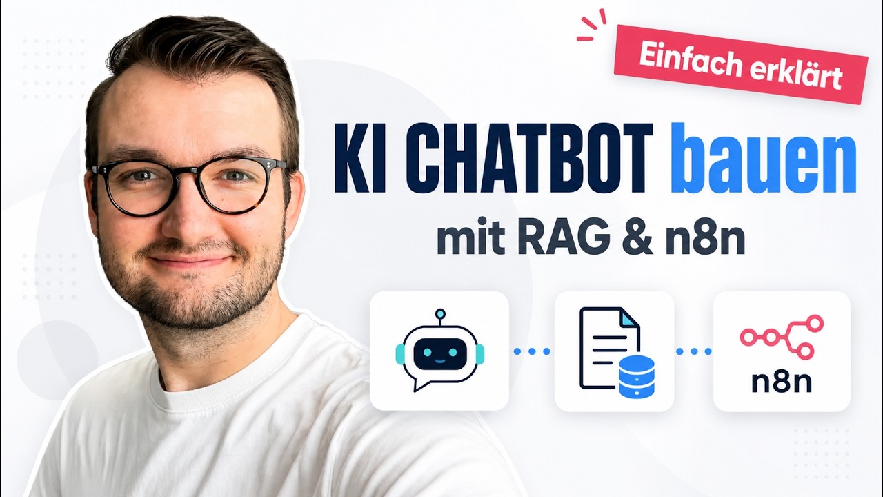 KI Chatbot erstellen mit Wissensdatenbank (RAG-System) in n8n