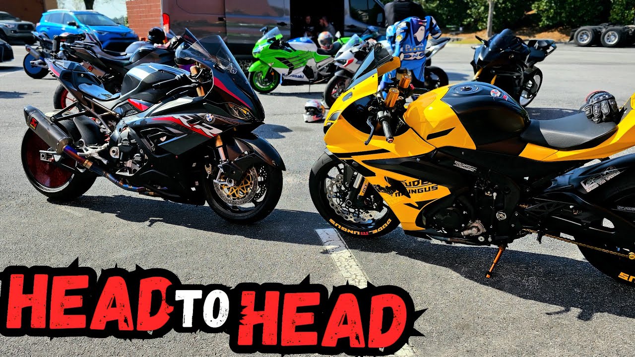 BmwS1000rr vs SuzukiGSX-R1000R| Head to Head | Battle Royale | Who's Faster 🤔