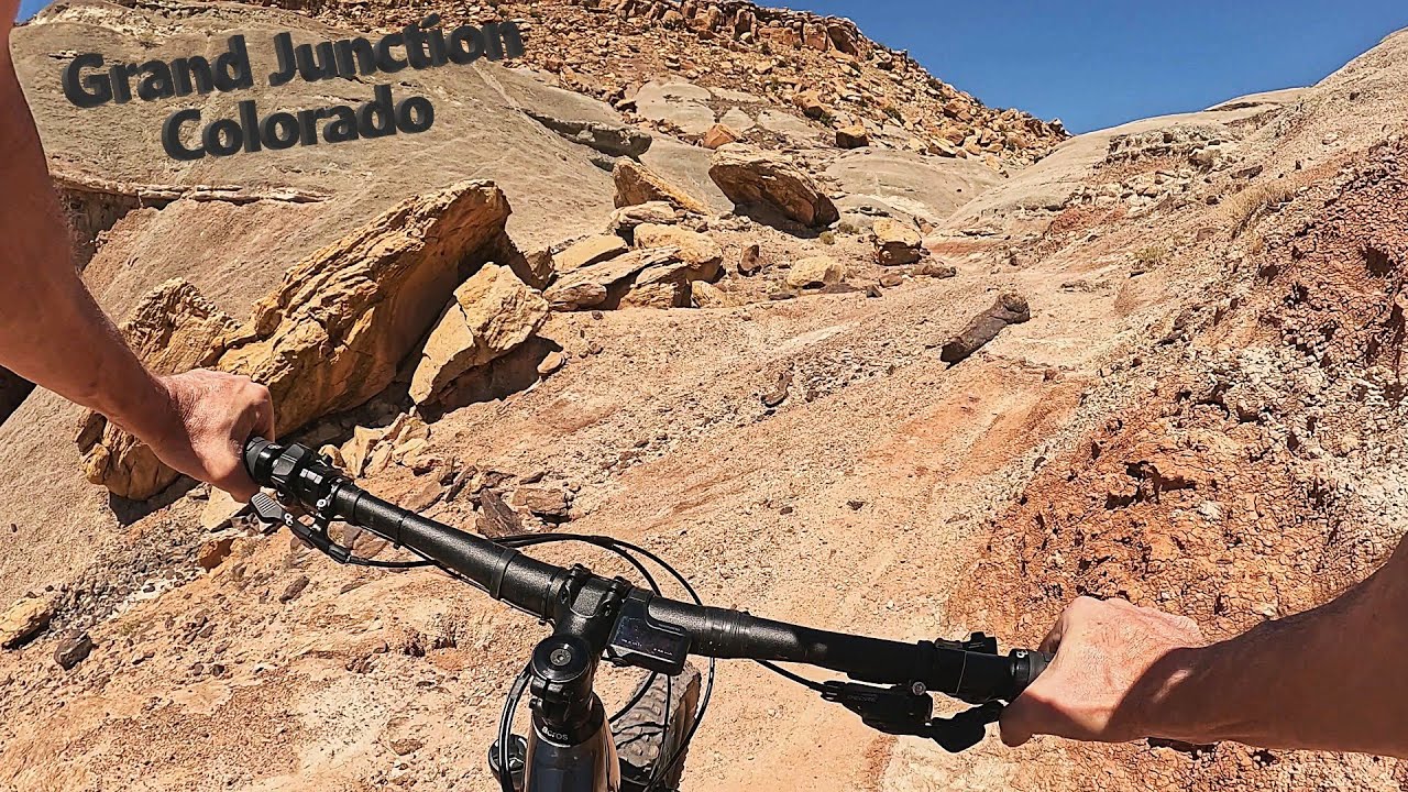 The Climb out of the Ribbon Trail in Grand Junction, Colorado