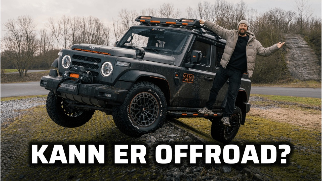 REDUST 212 Offroad Test ADAC Gelände | Steigung, Wasser, Verschränkung