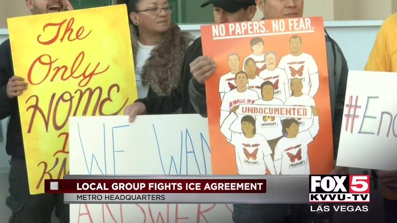Immigration Rights Protest Held