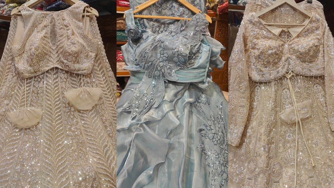 Charu Design😍1095₹😱 हो गया हल्ला, मच गई लूट केवल 3 दिन की भारी छूट / Partywear Dress, Indo Western