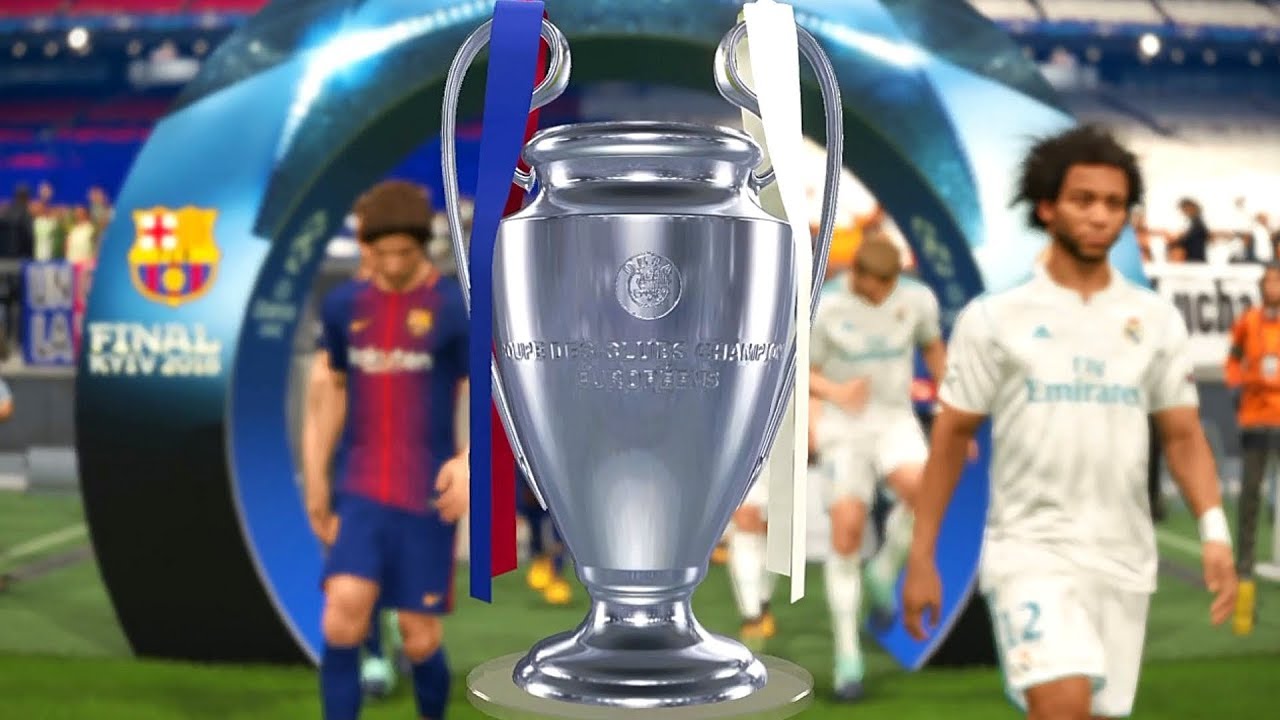 Финал Лиги чемпионов PES 2018: Реал Мадрид против Барселоны, уровень легенды, полный матч