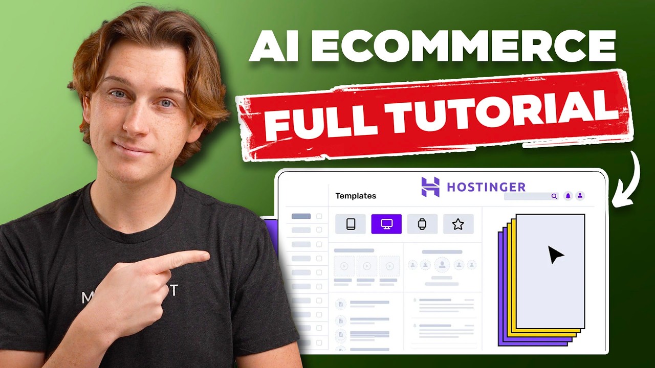 How To Make an Ecommerce Website Using AI (Simple & Easy)