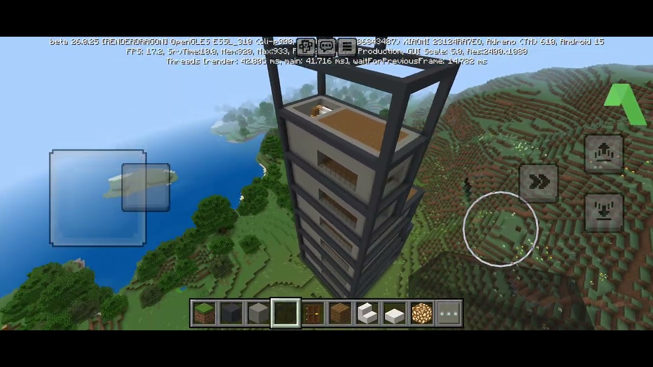 ماين كرافت بناء ناطحه سحاب/ الجزء الرابع النصف الثاني 