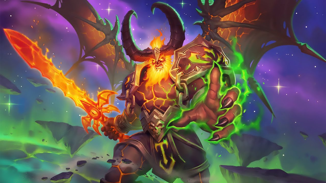 Hearthstone - Sargeras Warlock Hero Voice Lines