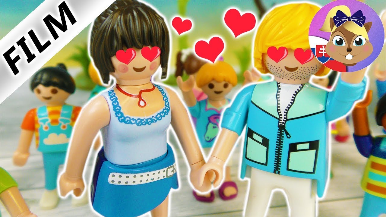 Playmobil po slovensky – ZAĽÚBENÝ UČITEĽSKÝ PÁR! LÁSKA V ŠKOLE – Príbeh zo školy | Vrabcovci