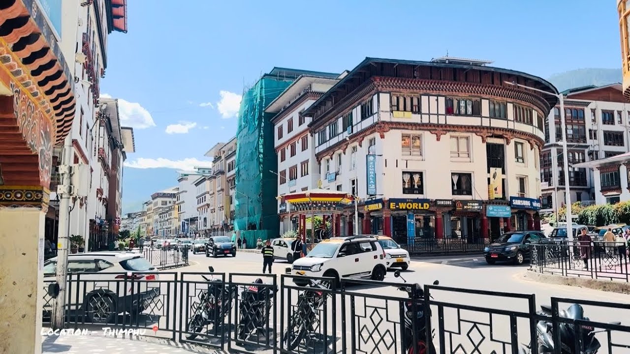 Phuentsholing ➝ Thimphu | 5-hour night journey in Bhutan 🇧🇹 Driving through the mountains at night 🌙