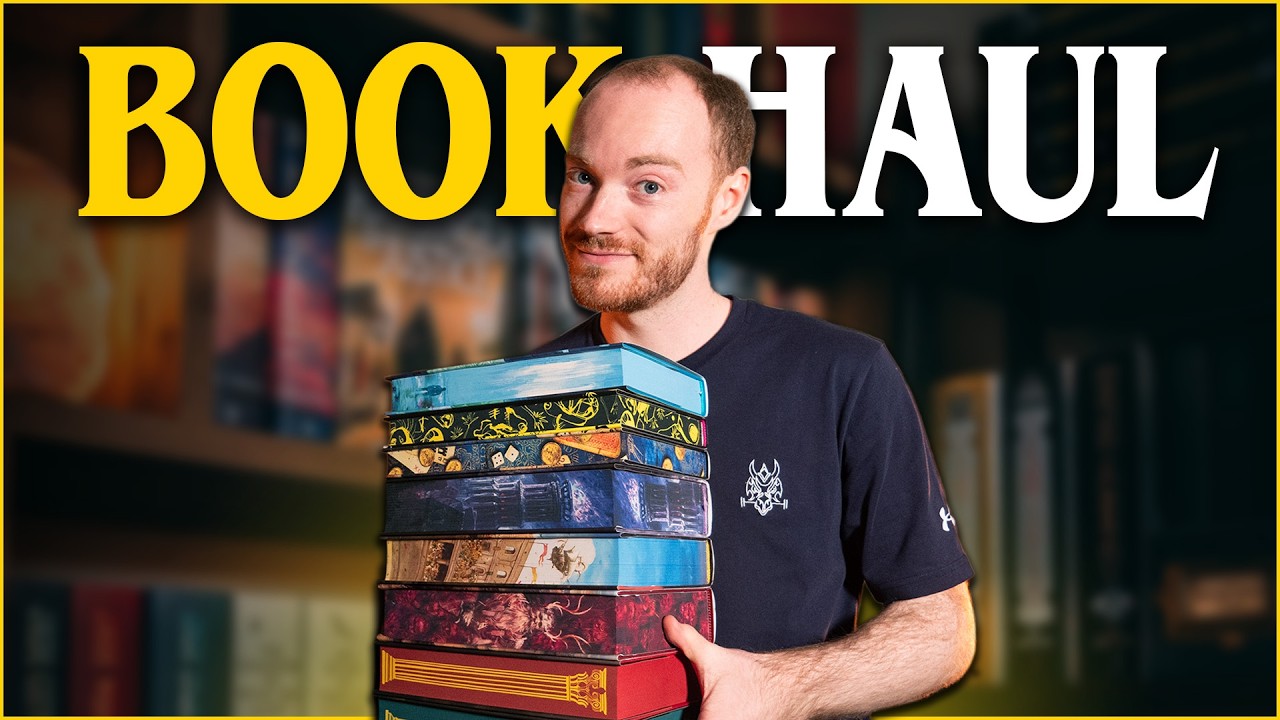 Огромная покупка фэнтезийных книг 🐉