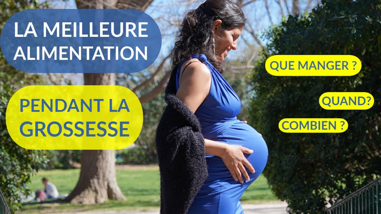 La meilleure alimentation pour la femme enceinte - manger sainement durant la grossesse