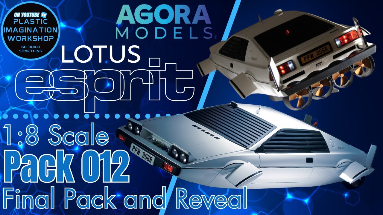 Финальная презентация! Lotus Esprit Бонда в кузове «Wet Nellie» – Agora Models 1:8 | Набор 12
