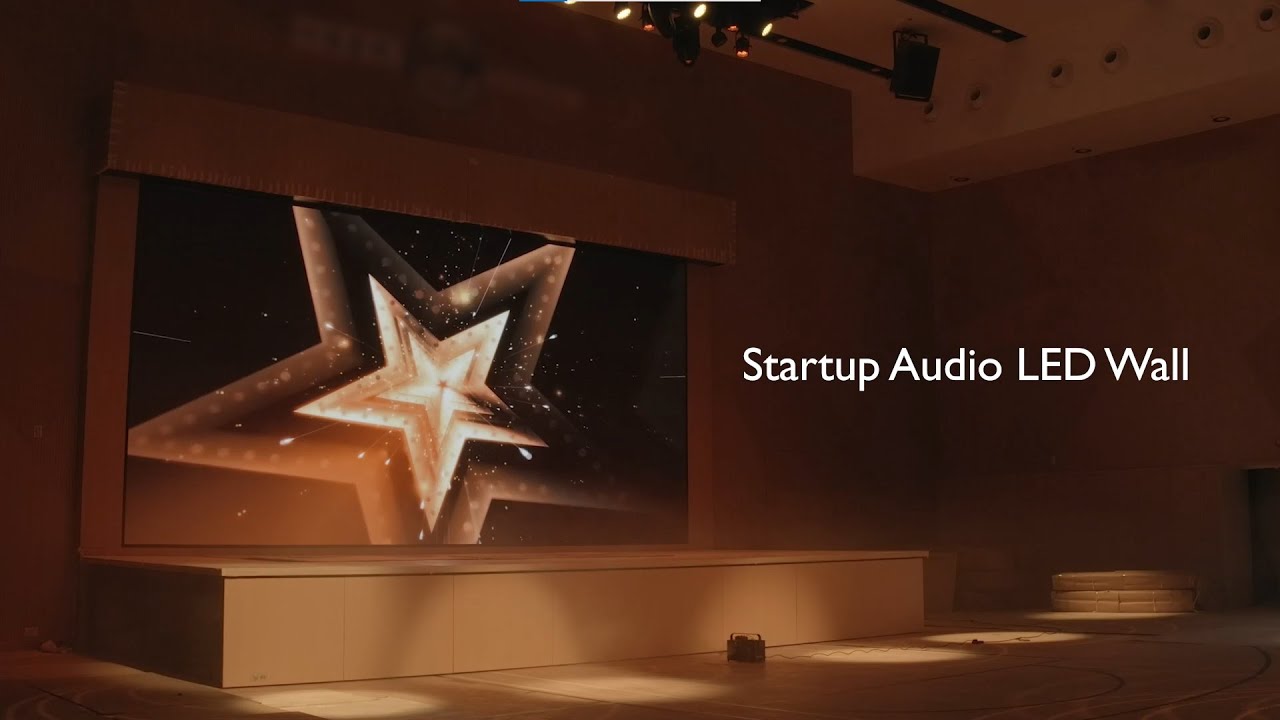 Startup Audio | High Performance LED Wall Solution