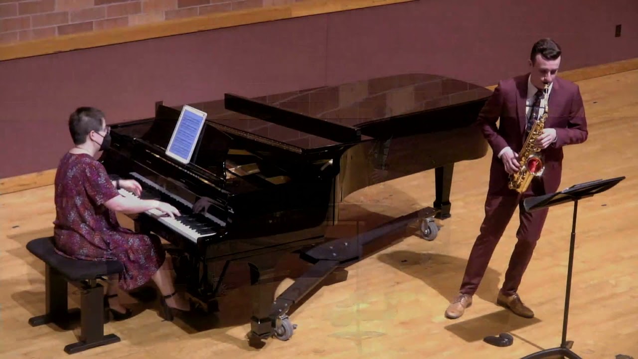 Concerto for Alto Saxophone and Piano by Pierre-Max Dubois