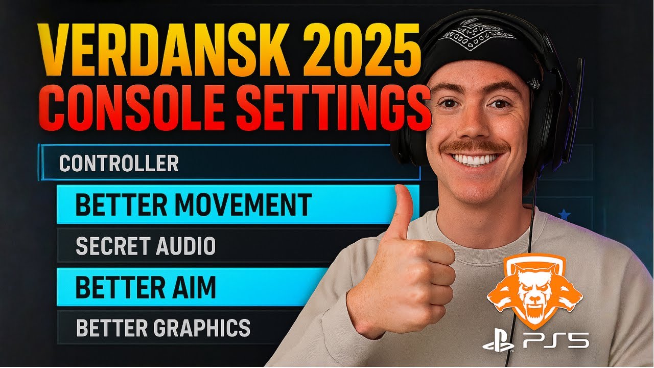 Best WARZONE VERDANSK 2025 Settings for Console 🎮 (Aim, Graphics, Movement, Audio) PS5 + Xbox + PS4