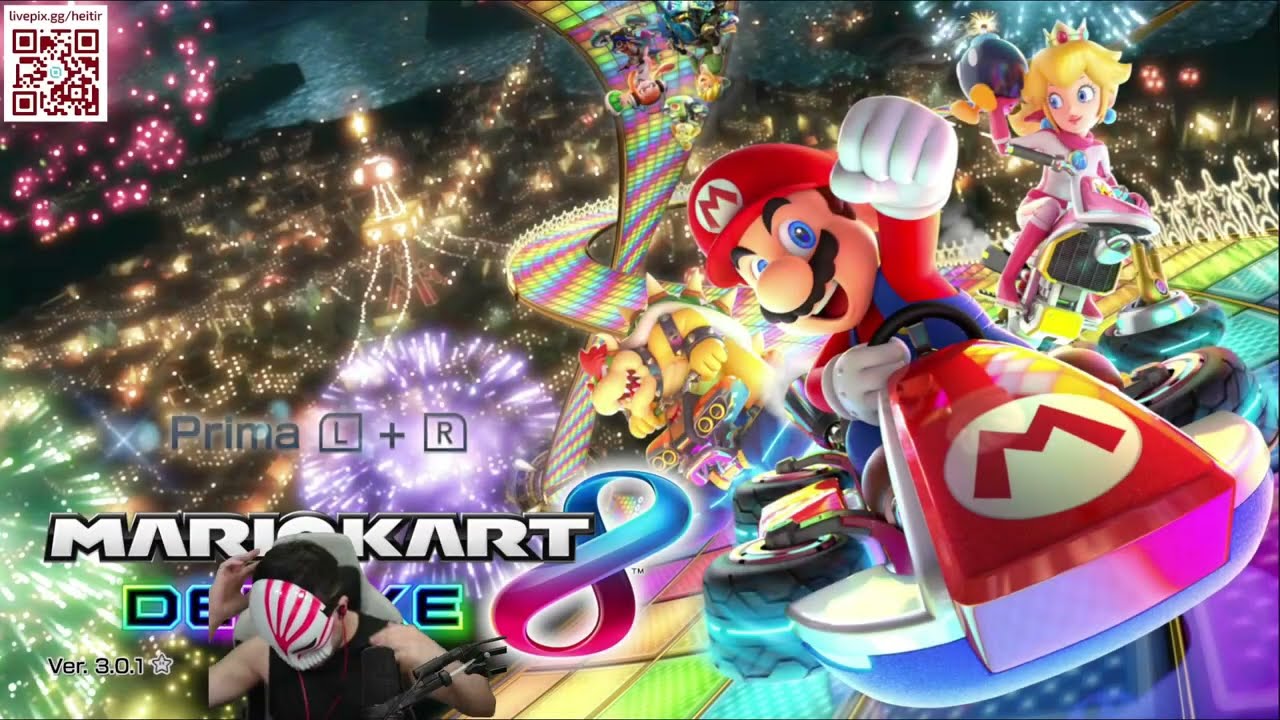 Heitir e amigos jogando Mario Kart 8 #5