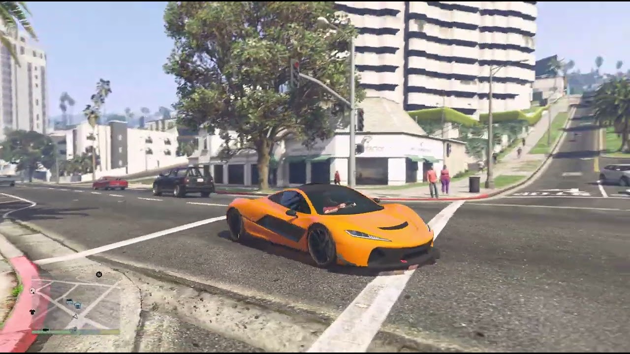 Fastest Supercar Drive in GTA 5 (PS5 4K)