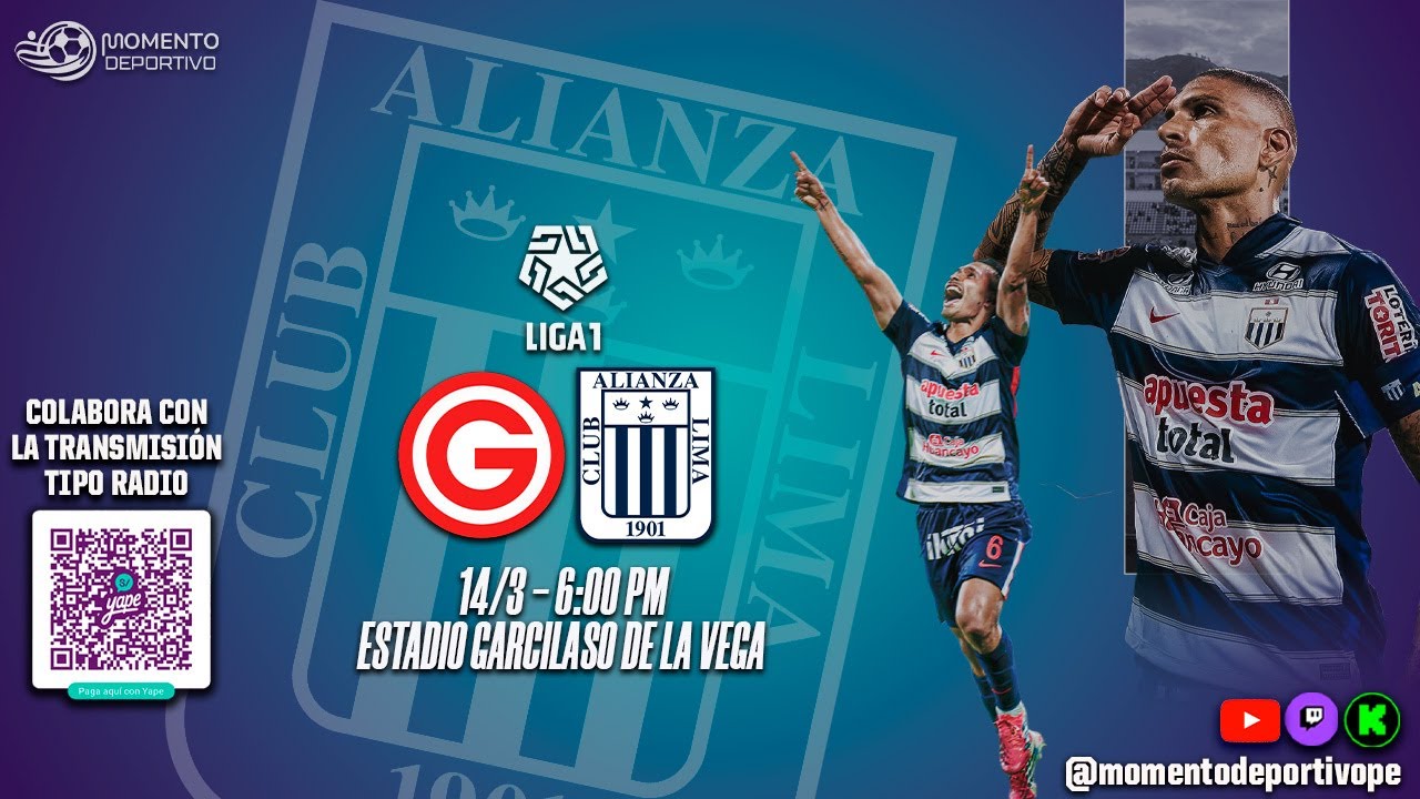 🔴 EN VIVO | Deportivo Garcilaso vs. Alianza Lima | Torneo Apertura 2026 | Liga 1 Perú 📱