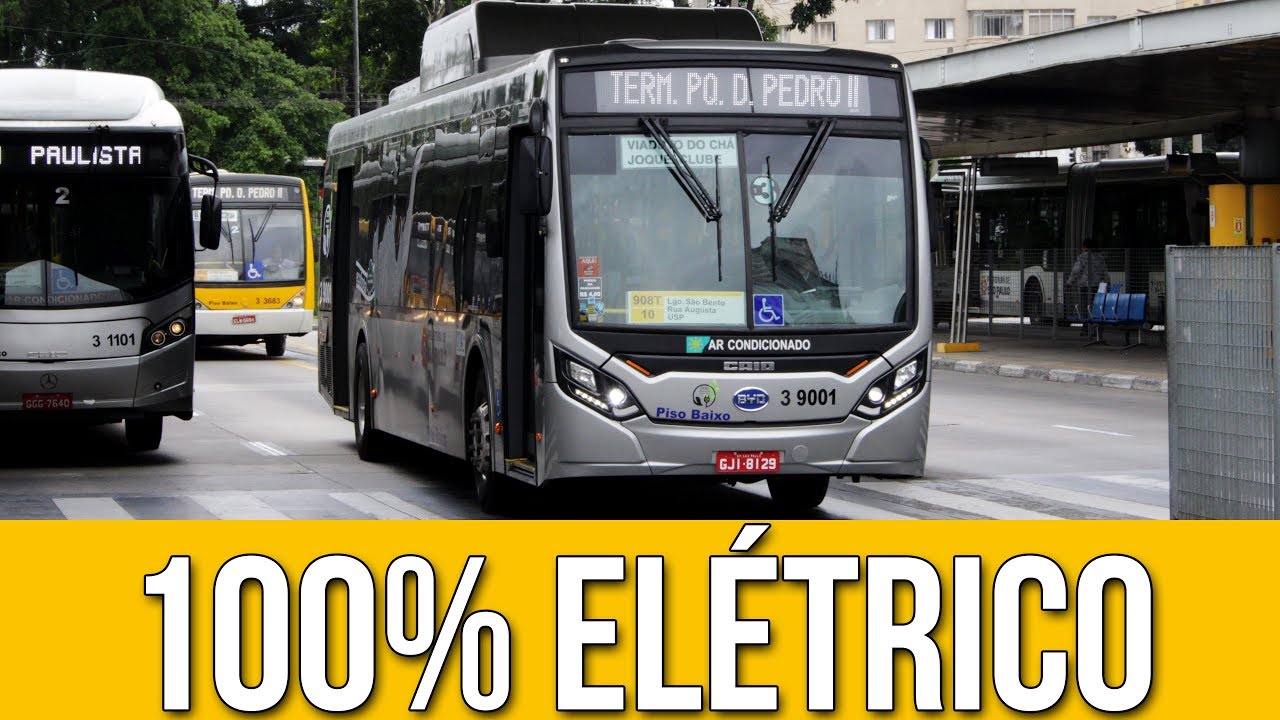 Caio Millennium IV BYD Elétrico 100% Baterias em Teste - Eu Fui Conferir #82