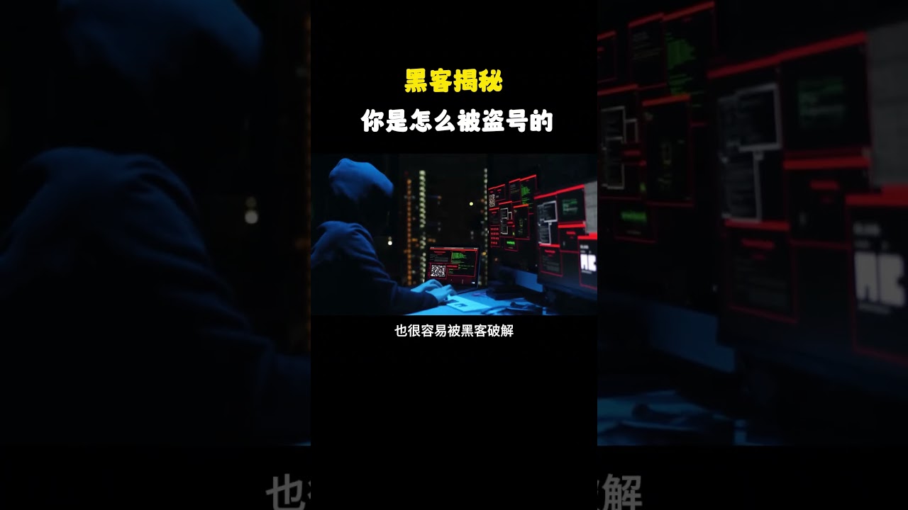 （教程主页领取）你的号是怎么被盗走的？ #黑客 #计算机 #盗号 #网络安全 #信息安全