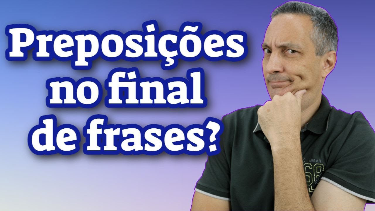 Existe regra para usar preposições no final das frases em inglês? | Q&A