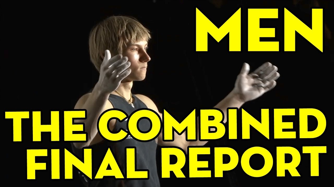 COMBINED REPORT - Men Finals - Climbing World Championships 2019