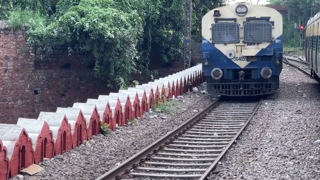 Train JOURNEY 64906 Ghaziabad-Palwal Express || DSA To Okhla Indian Railways 