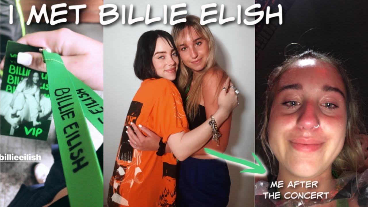 I MET BILLIE EILISH / CONCERT VLOG *emotional* | Jennifer Kramp