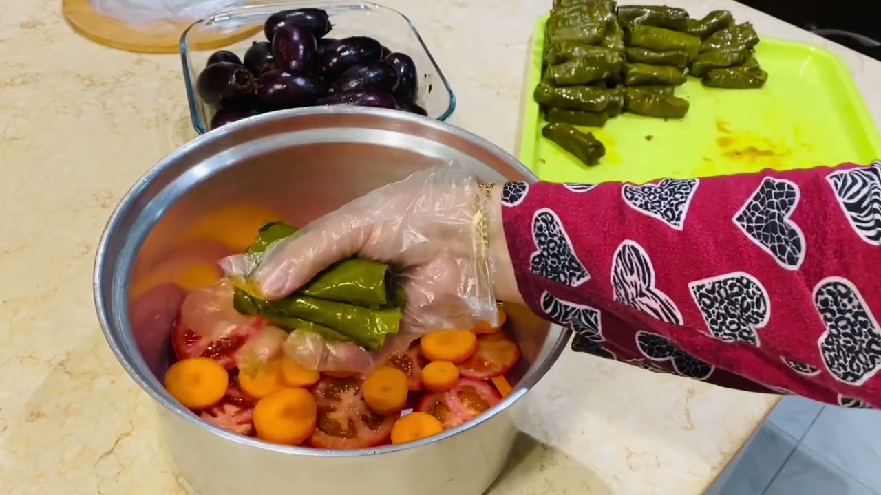 The best #vegetarian recipe يالنجي البرغل والخضار وصفات نباته مفيده المطبخ الأخضردلال حناوي
