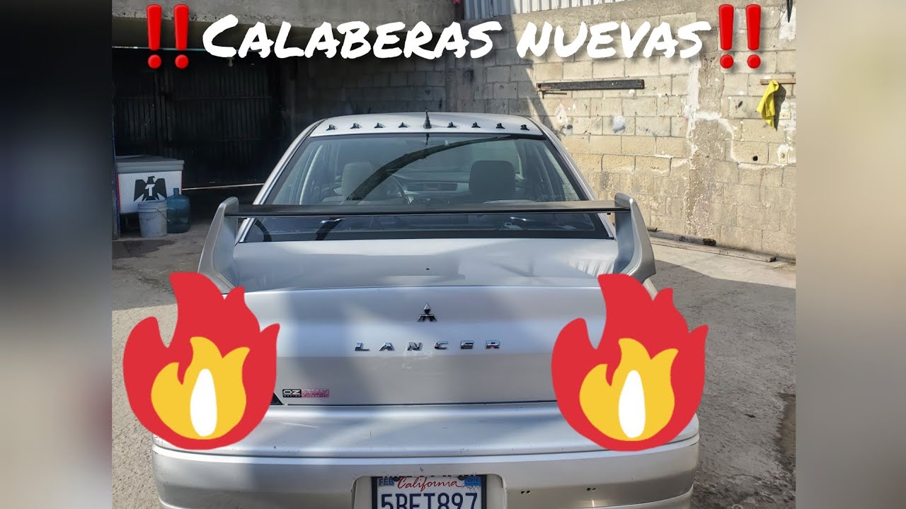 ‼️ Micas traseras tipo evo para mi MITSUBISHI LANCER ‼️🔥🔥😎 (ElHumberst)