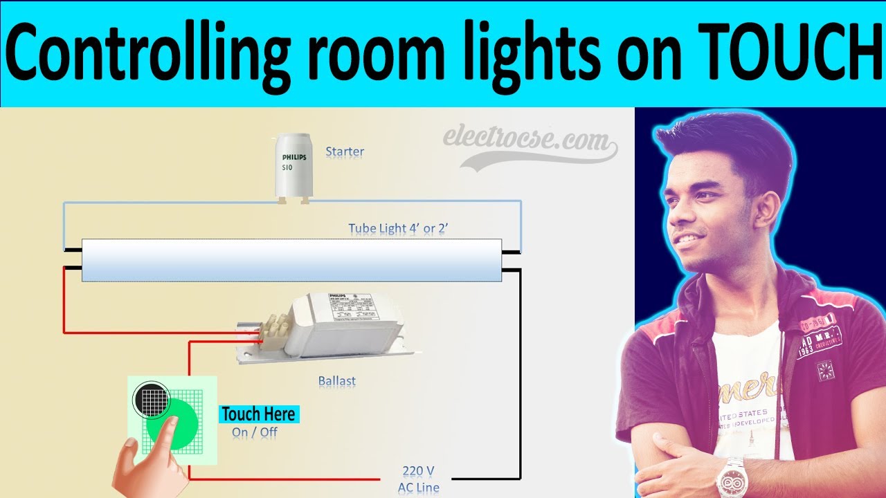 How to make touch controlled switch  |ElectroCSE