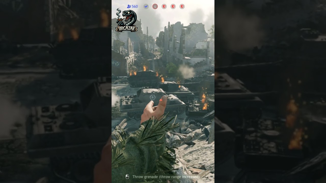 Enlisted - Battle of Berlin - Destroying Ersatz M10 (Panther) with Dynamite