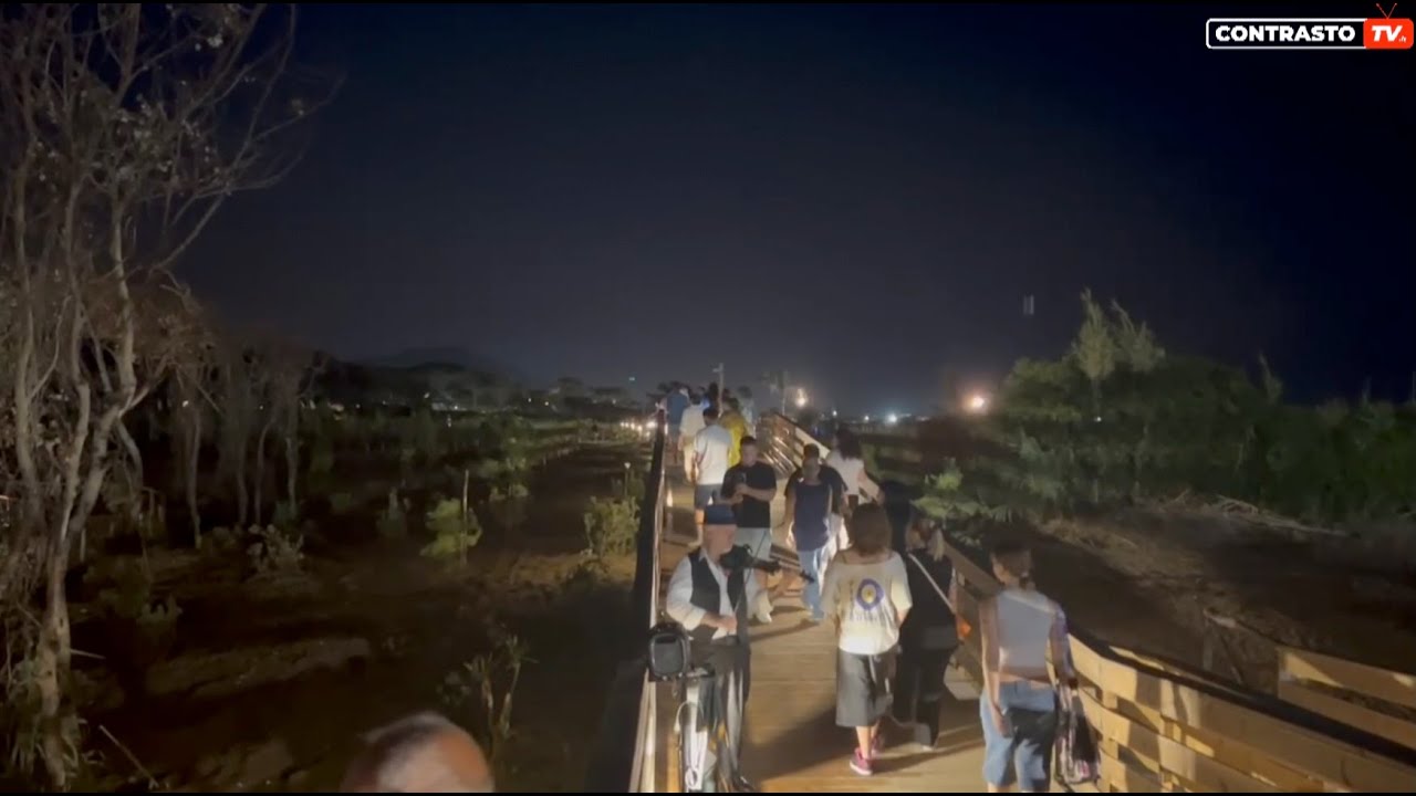 Baia Domizia  inaugurata la passerella panoramica 09/08/25