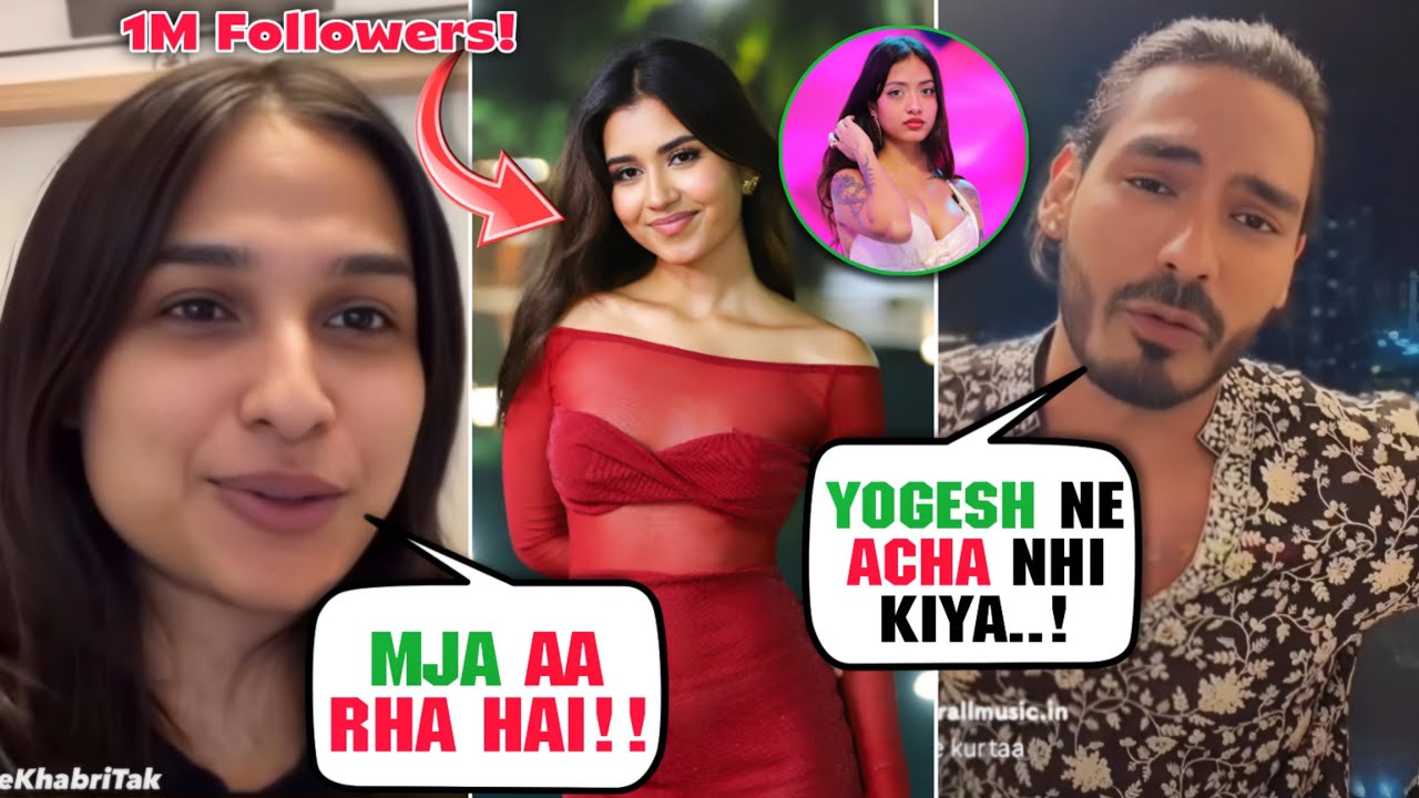 Kashish & Digvijay SHOCKING😱 Reaction on Akansha & Yogesh! | Akansha 1 Million Followers! • Night K