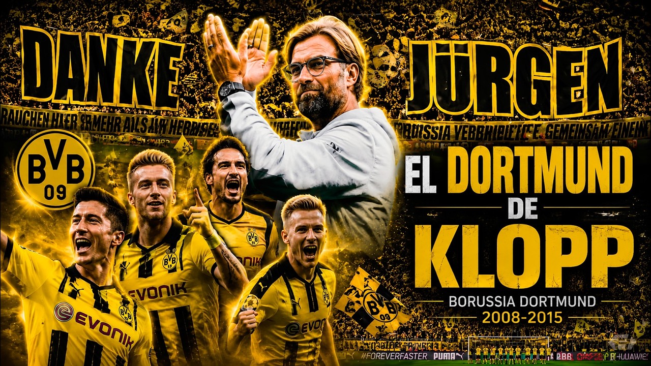 El BORUSSIA DORTMUND ⚡️ de JÜRGEN KLOPP