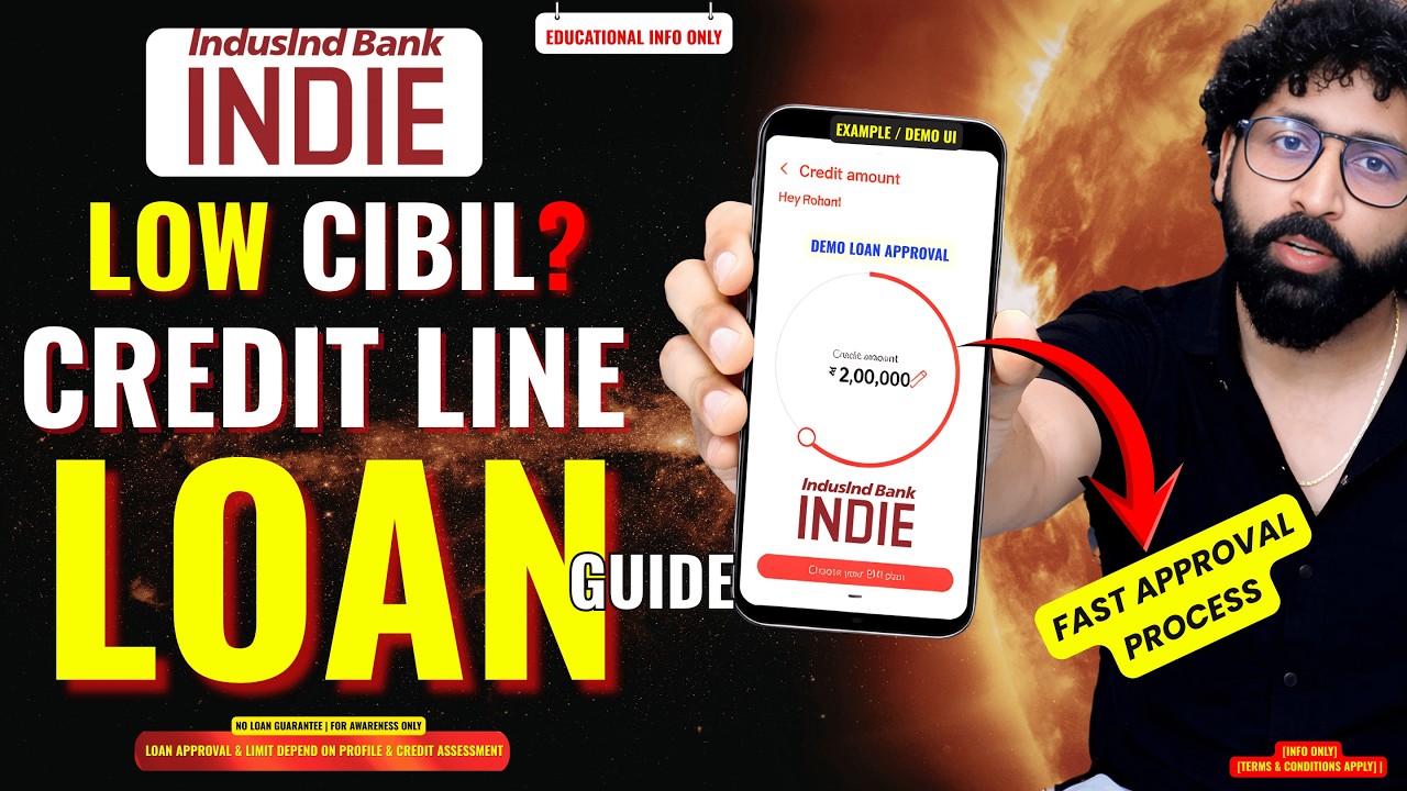 INDIE Credit Line Loan 2026 🔥 | IndusInd Bank se Instant Credit Line Kaise Milega? Full Guide