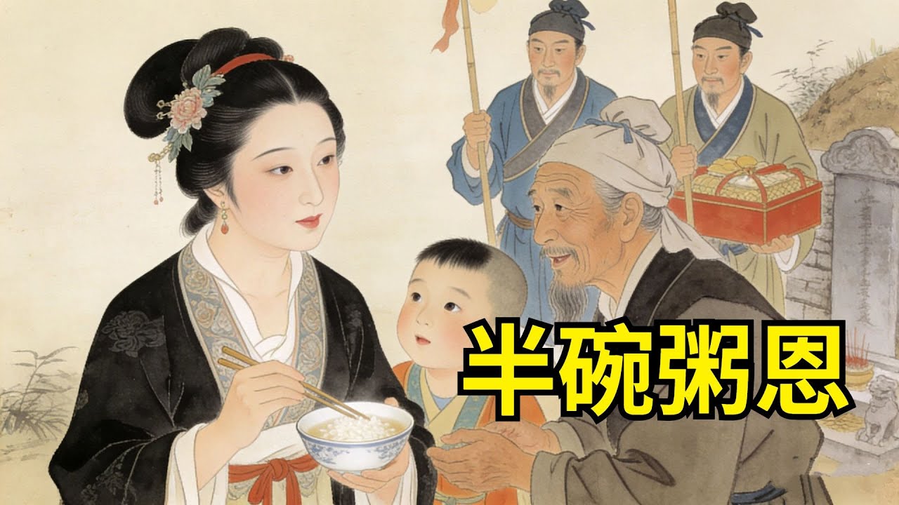 寡婦帶兒回娘家奔喪，兩個哥哥搶光嫁妝還罵她克夫，唯有守墳的老仆分她半碗粥，半年後禦林軍包圍全村【心事郵局】#民間故事#傳統故事#故事頻道#聽書#睡前故事#情感