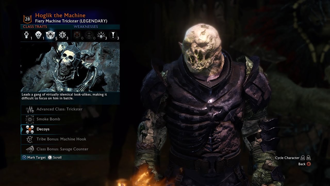ShadoW of War | Poisoned Machine (Purple armor) [Trickster/Decoys] *CHEATED DEATH