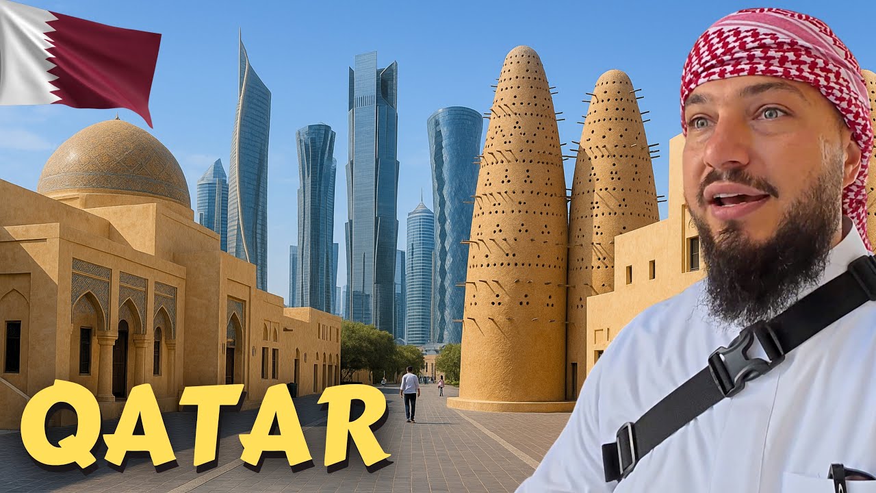 Doha Is Living In The Future & Here Is Why — Katara Cultural Village, Crystal Walk In Qatar 🇶🇦