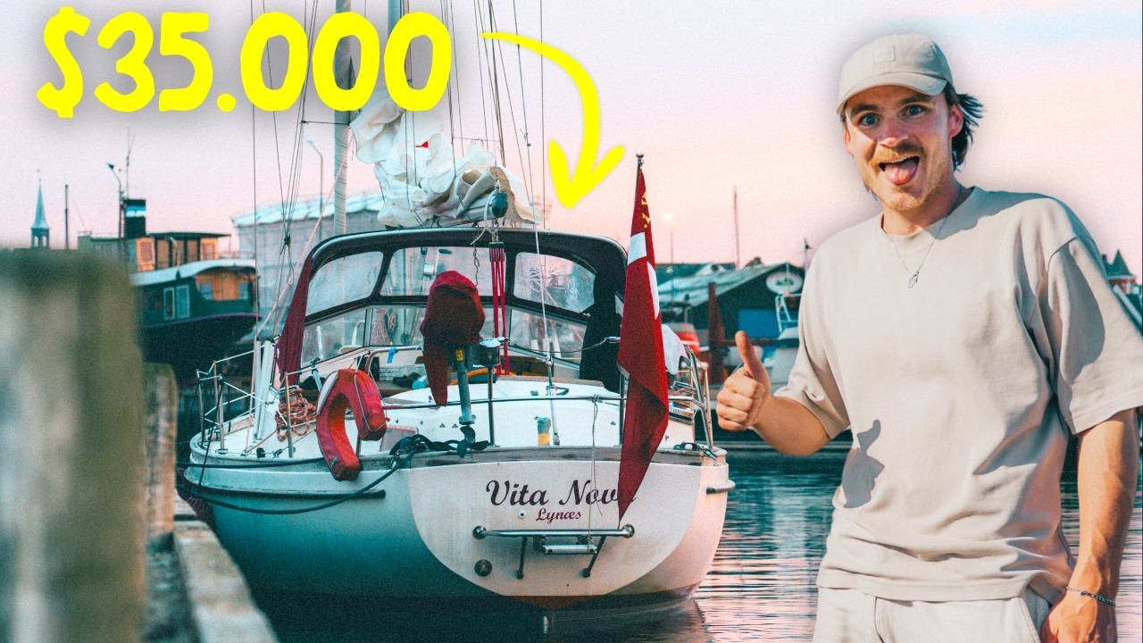 I Bought a 34ft Sailboat in Denmark (& sailed it across the country)