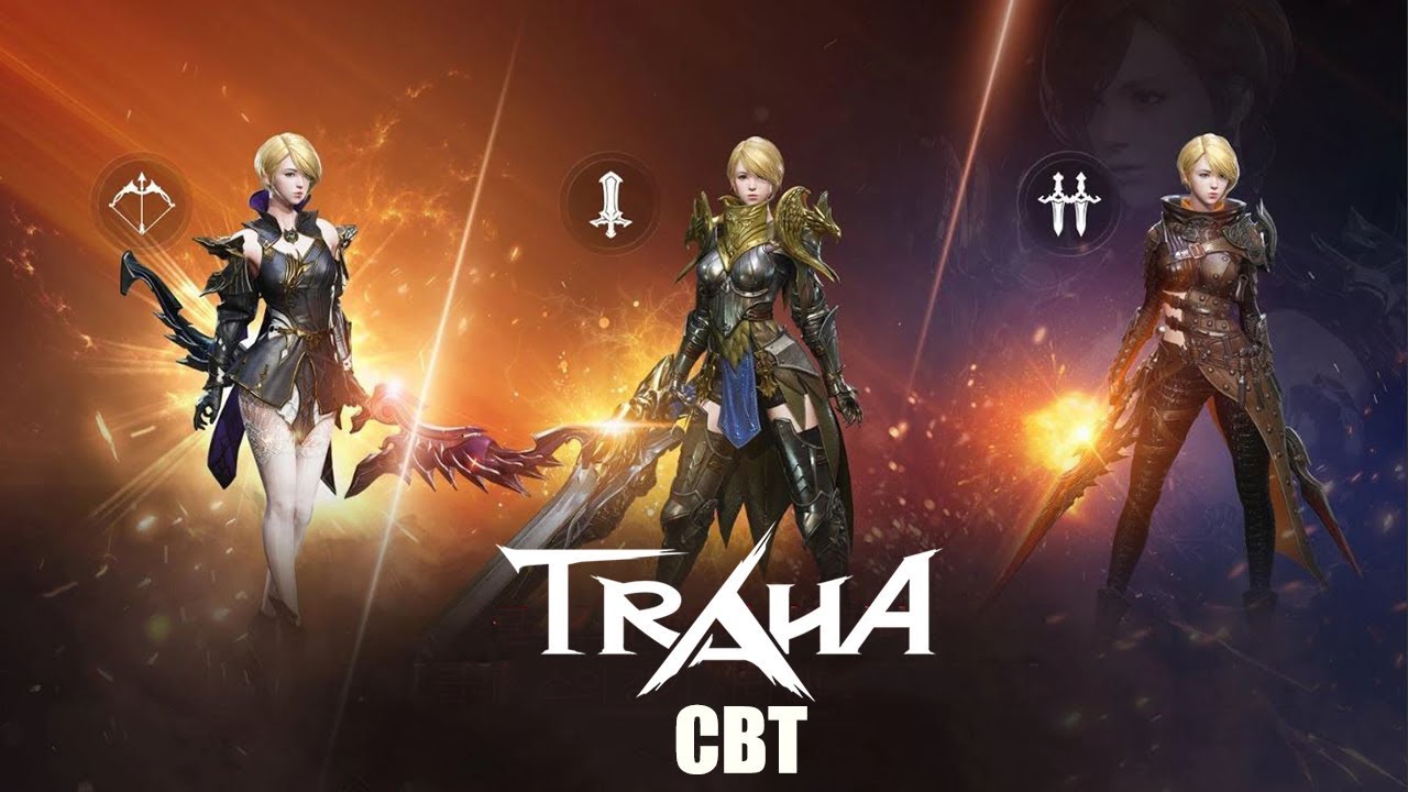 TRAHA Online - OBT Dual Swords vs Archer Gameplay New Pet System Showcase 2019