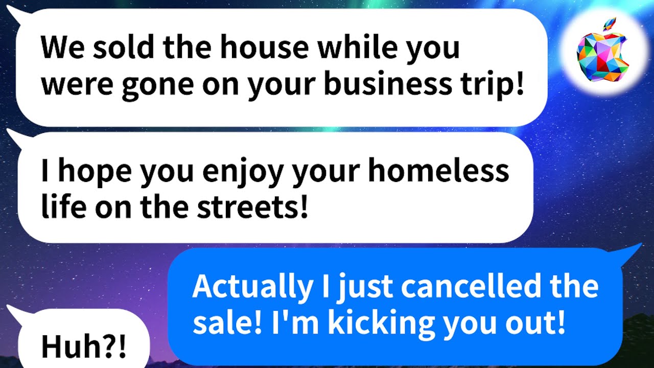 【Apple】My husband's family tried to sell my house while I was gone on a trip but I got them back.