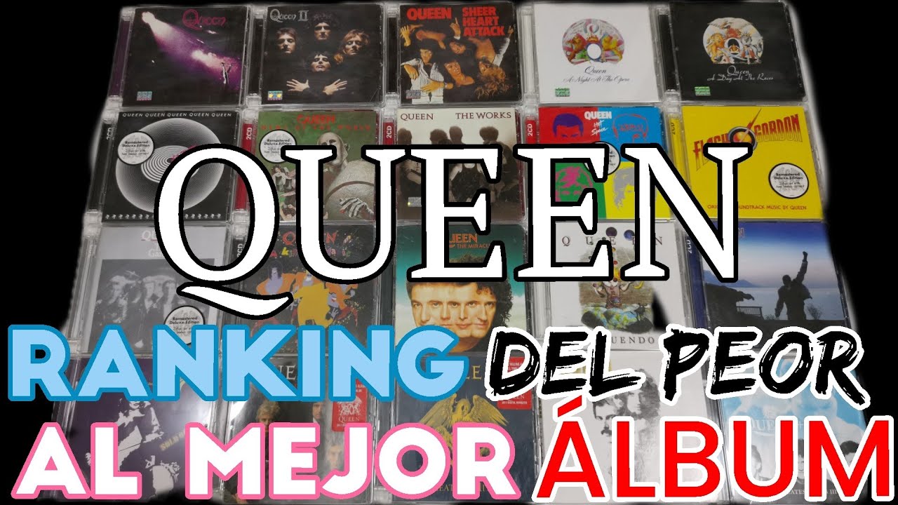 QUEEN Ranking de sus álbumes del PEOR al MEJOR