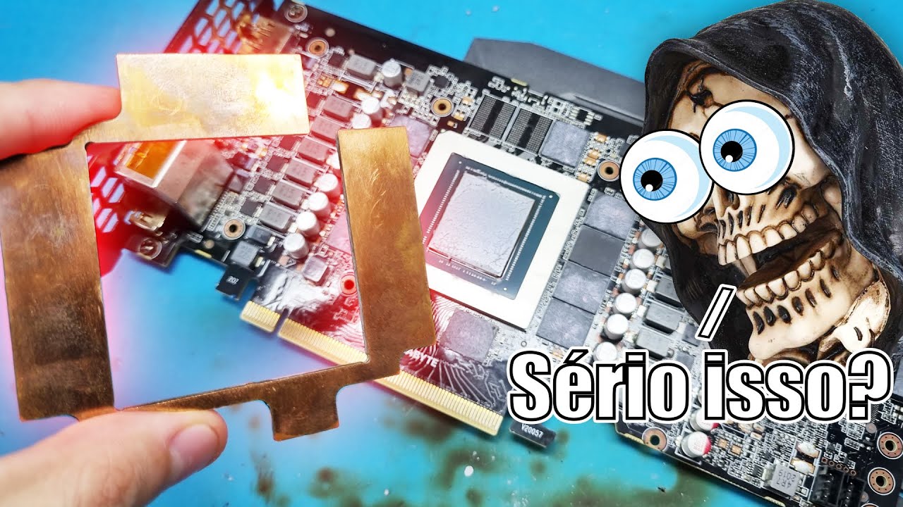NÃO COLOQUE ISSO NA SUA GPU! - Reparo RTX 3080 GIGABYTE
