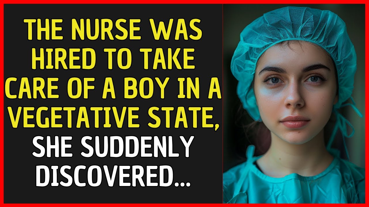 The nurse was hired to take care of a boy in a vegetative state, she suddenly discovered...